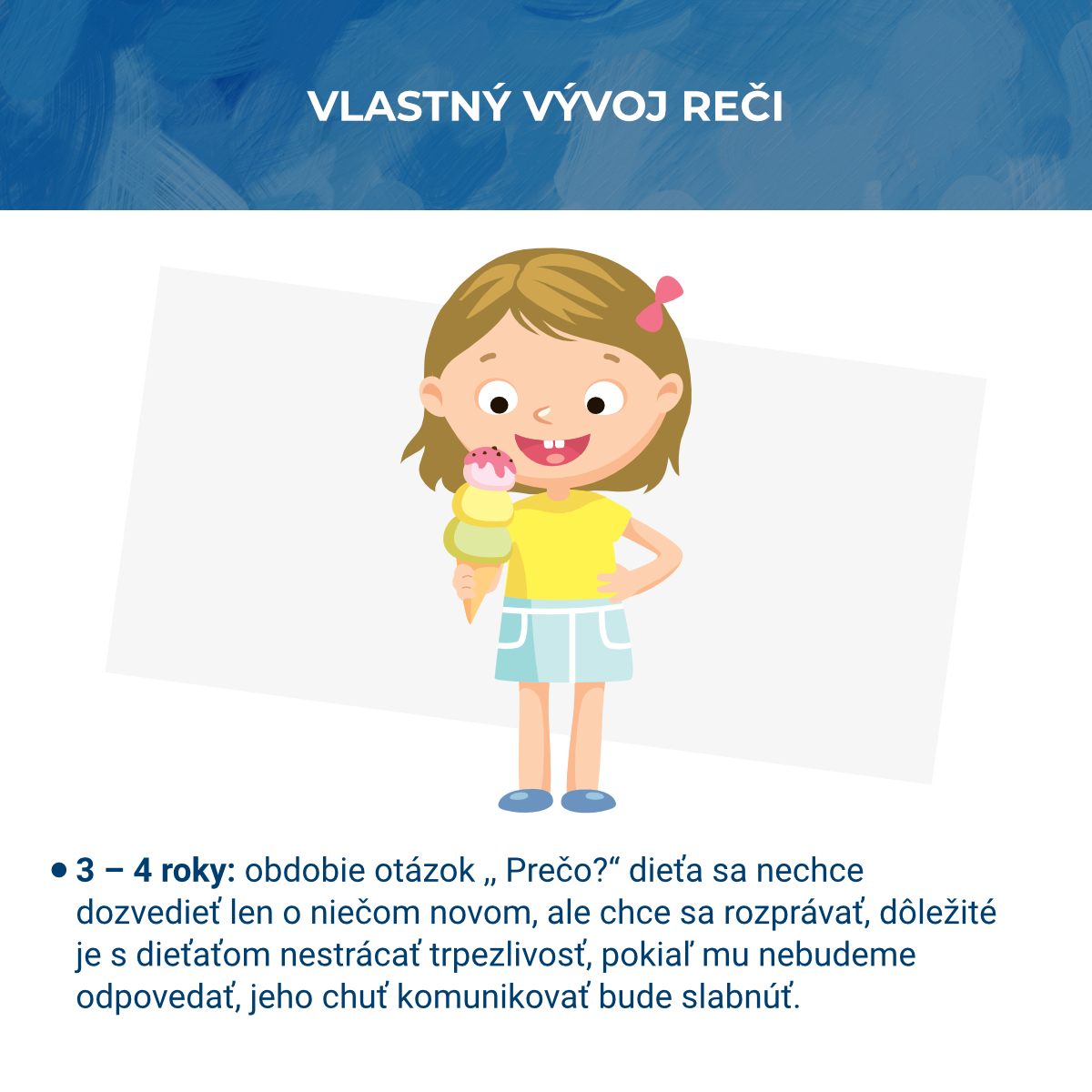 VLASTNÝ VÝVOJ REČI 3 - 4 ROKY - Obrázek